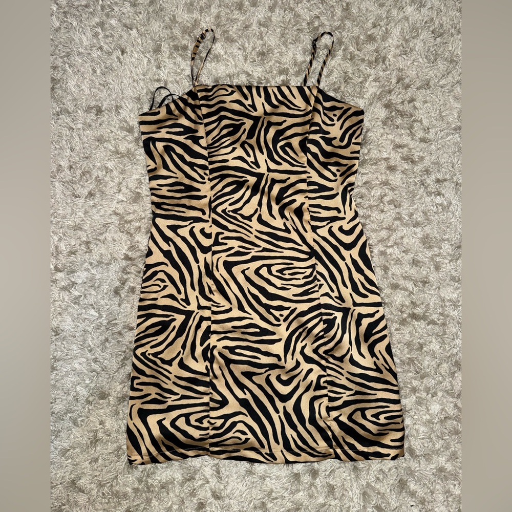 Forever 21 Zebra Mini Dress